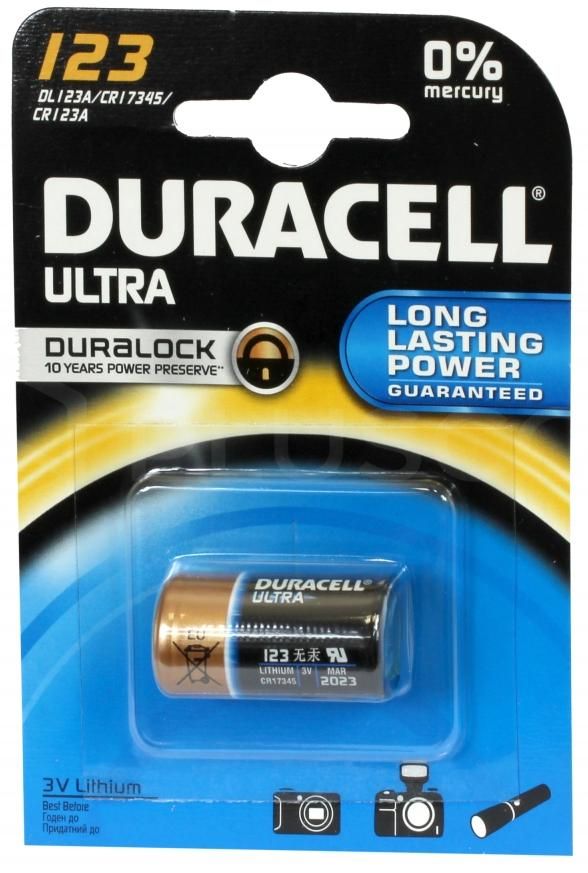 Батарейка Duracell Ultra CR123A is000160 - фото